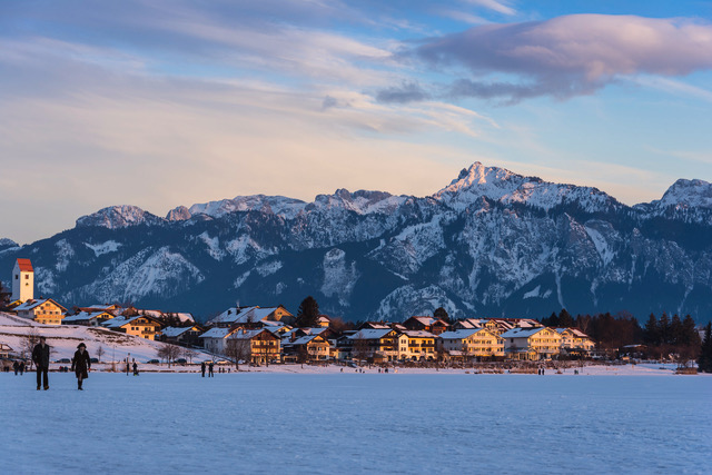 Hopfensee im Winter