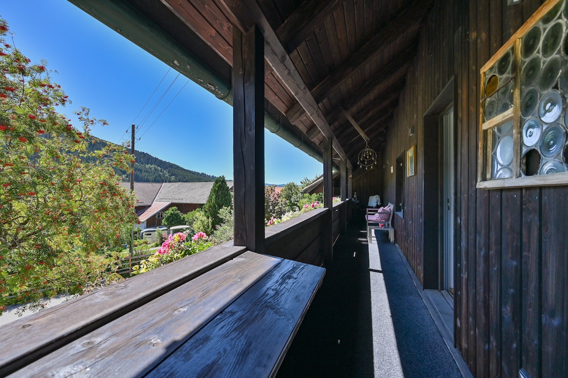 Balkon der Ferienwohnung Anderl